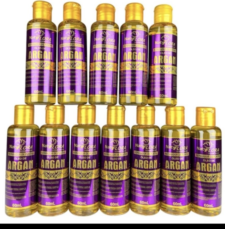 Reparador de Pontas Óleo de Argan NatyFlora