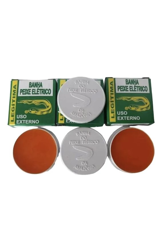 Pomada Banha do Peixe Elétrico