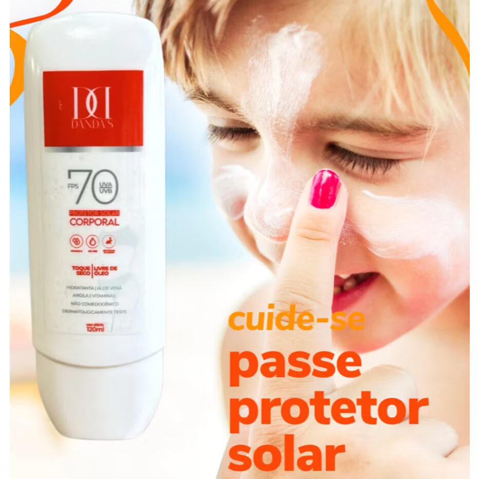 Protetor Solar FPS 70: para crianças
