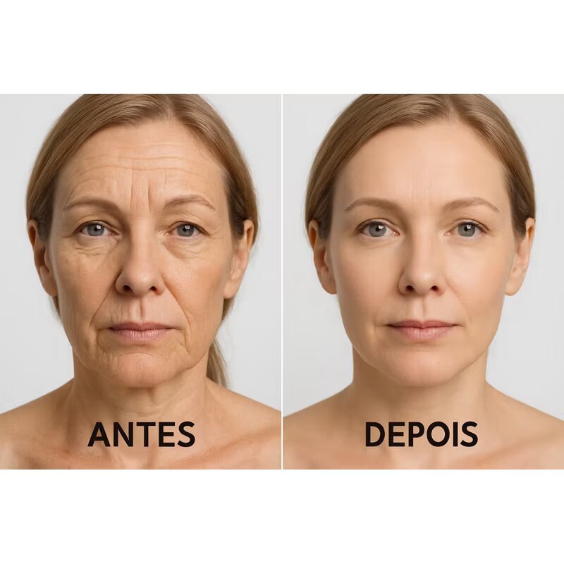 Creme Antirrugas: antes e depois