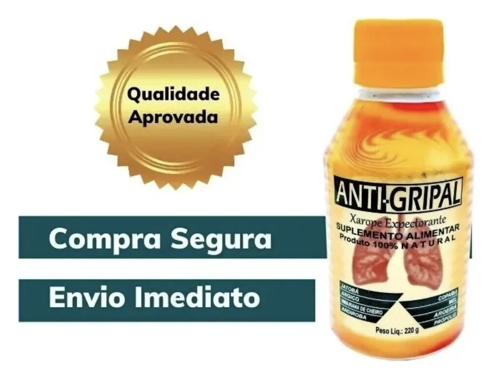 Xarope Lambedor Antigripal: compra segura